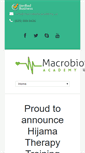 Mobile Screenshot of macrobioticacademy.us